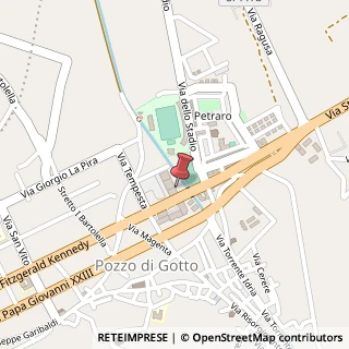 Mappa Via Kennedy, 395, 98051 Barcellona Pozzo di Gotto, Messina (Sicilia)