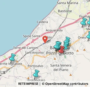 Mappa Via Stazione Nuova, 98051 Barcellona Pozzo di Gotto ME, Italia (2.64917)
