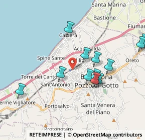 Mappa Via Stazione Nuova, 98051 Barcellona Pozzo di Gotto ME, Italia (2.12167)