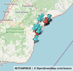 Mappa E90, 89034 Bovalino RC, Italia (10.1155)