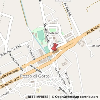 Mappa Via John F.Kennedy, 462, 98051 Barcellona Pozzo di Gotto, Messina (Sicilia)