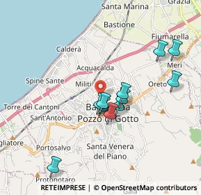 Mappa Via Antonio Calderone, 98051 Barcellona Pozzo di Gotto ME, Italia (1.81364)