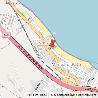 Mappa Via Capitano F. Zuccarello, 163, 98066 Patti, Messina (Sicilia)