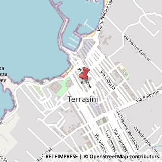 Mappa Via Vincenzo Madonia, 50, 90049 Terrasini, Palermo (Sicilia)
