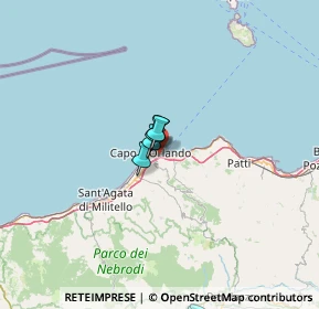 Mappa Contrada San Gregorio, 98071 Capo d'Orlando ME, Italia (36.686)