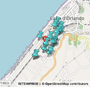 Mappa Via Vacirca, 98071 Capo D'orlando ME, Italia (0.305)