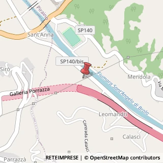 Mappa Via Parrazza, 13, 98060 Piraino, Messina (Sicilia)