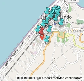 Mappa Via Generale Domenico Maneri, 98071 Capo d'Orlando ME, Italia (0.5275)