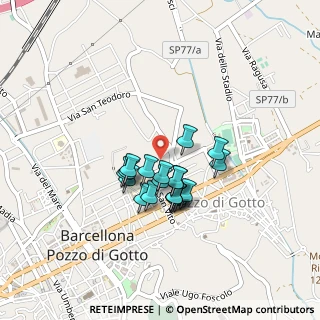 Mappa Via Luigi Einaudi, 98051 Barcellona Pozzo di Gotto ME, Italia (0.3545)
