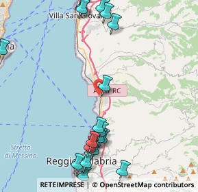 Mappa Via Vecchia Provinciale, 89121 Reggio di Calabria RC, Italia (6.0435)
