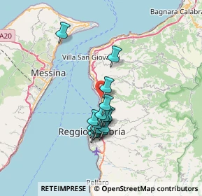 Mappa Via Vecchia Provinciale, 89121 Reggio di Calabria RC, Italia (6.17333)