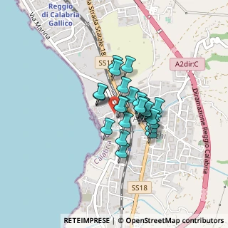 Mappa Via Vecchia Provinciale, 89121 Reggio di Calabria RC, Italia (0.3)
