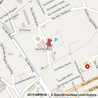 Mappa Via Sant'Andrea, 110, 98051 Barcellona Pozzo di Gotto, Messina (Sicilia)
