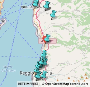 Mappa Via Nazionale Archi, 89100 Reggio di Calabria RC, Italia (5.545)