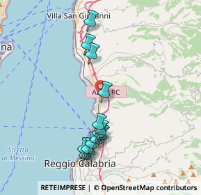 Mappa Via Nazionale Archi, 89100 Reggio di Calabria RC, Italia (4.35571)