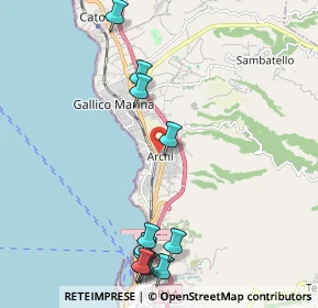 Mappa Via Nazionale Archi, 89100 Reggio di Calabria RC, Italia (2.8)