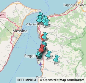 Mappa Via Nazionale Archi, 89100 Reggio di Calabria RC, Italia (6.12)