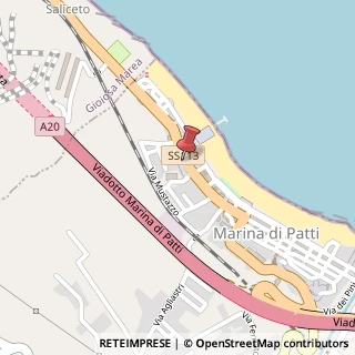 Mappa Via Cristoforo Colombo, 189, 98066 Patti, Messina (Sicilia)