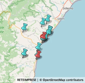 Mappa Via II Dromo, 89034 Bovalino RC, Italia (4.99333)