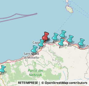 Mappa Contrada S. Martino, 98071 Capo d'Orlando ME, Italia (13.07909)