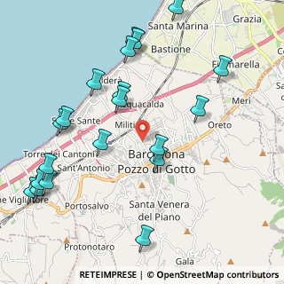Mappa SP75, 98051 Barcellona Pozzo di Gotto ME, Italia (2.802)
