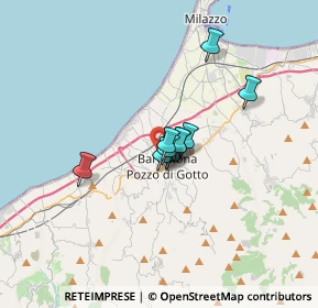 Mappa SP75, 98051 Barcellona Pozzo di Gotto ME, Italia (2.07636)