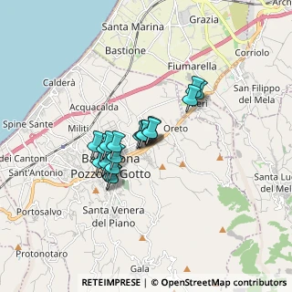 Mappa Via Antonio Rosmini, 98051 Barcellona Pozzo di Gotto ME, Italia (1.32579)