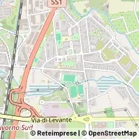 Mapa Livorno