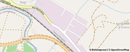 Mappa Certaldo