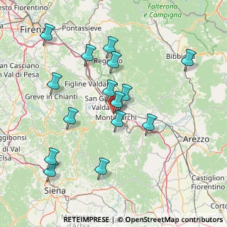 Mappa Viale Cadorna, 52025 Montevarchi AR, Italia (16.19867)