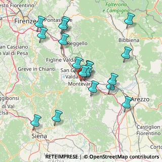 Mappa Viale Cadorna, 52025 Montevarchi AR, Italia (15.97944)