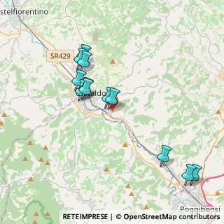 Mappa Via Milano, 50052 Certaldo FI, Italia (3.94417)
