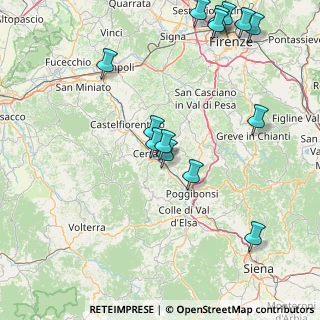 Mappa Via Milano, 50052 Certaldo FI, Italia (19.48)