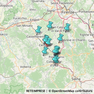 Mappa Via Milano, 50052 Certaldo FI, Italia (9.17)