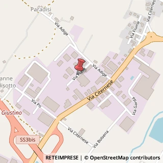 Mappa Via Piave, 18, 06016 San Giustino, Perugia (Umbria)