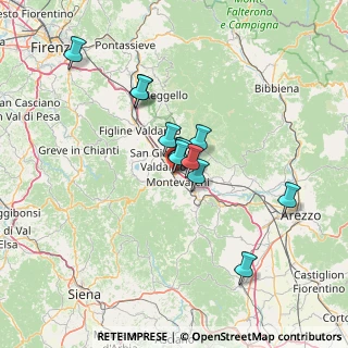 Mappa Via Louis Pasteur, 52024 Montevarchi AR, Italia (10.76)
