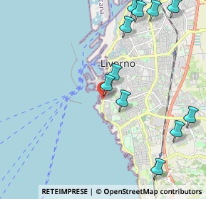 Mappa Viale Italia, 57126 Livorno LI, Italia (2.59455)
