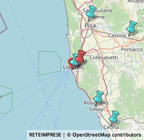 Mappa Viale Italia, 57126 Livorno LI, Italia (34.59714)