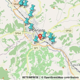 Mappa Via della Casetta, 50052 Certaldo FI, Italia (2.49667)