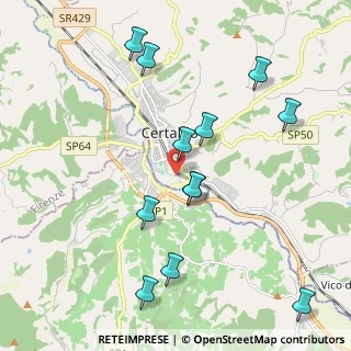 Mappa Via della Casetta, 50052 Certaldo FI, Italia (2.27667)