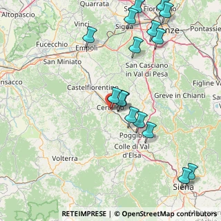 Mappa Via della Casetta, 50052 Certaldo FI, Italia (19.98688)
