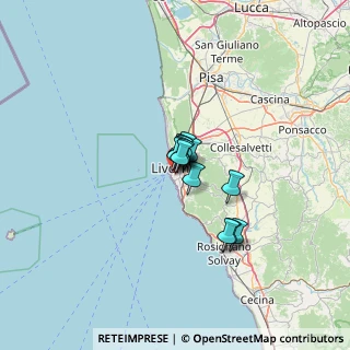 Mappa Via Carlo Pisacane, 57126 Livorno LI, Italia (6.32231)