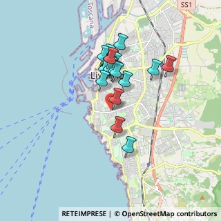 Mappa Via Carlo Pisacane, 57126 Livorno LI, Italia (1.435)