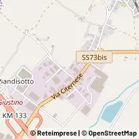 Mapa San Giustino
