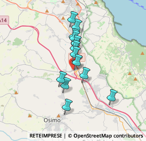 Mappa Via Carlo Maccari, 60131 Ancona AN, Italia (2.80846)