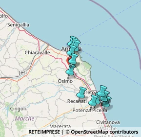 Mappa Via Carlo Maccari, 60131 Ancona AN, Italia (13.50846)