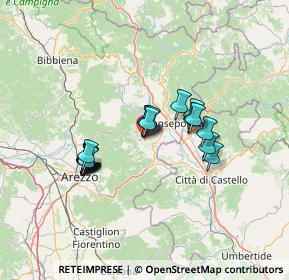 Mappa Via del Crocifissino, 52031 Anghiari AR, Italia (11.2865)