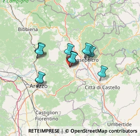 Mappa Via del Crocifissino, 52031 Anghiari AR, Italia (9.77846)