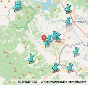 Mappa Via del Crocifissino, 52031 Anghiari AR, Italia (4.895)