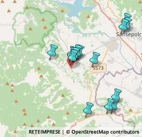 Mappa Via del Crocifissino, 52031 Anghiari AR, Italia (3.766)
